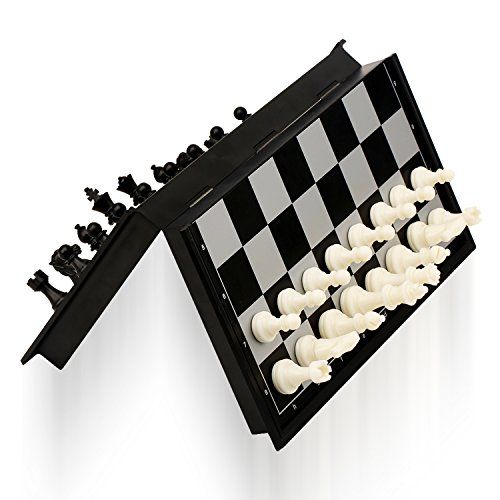 Travel Chess Set With Folding Chess Board
