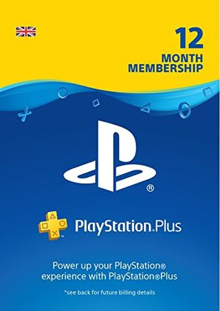 12-month subscription to PlayStation Plus (UK)