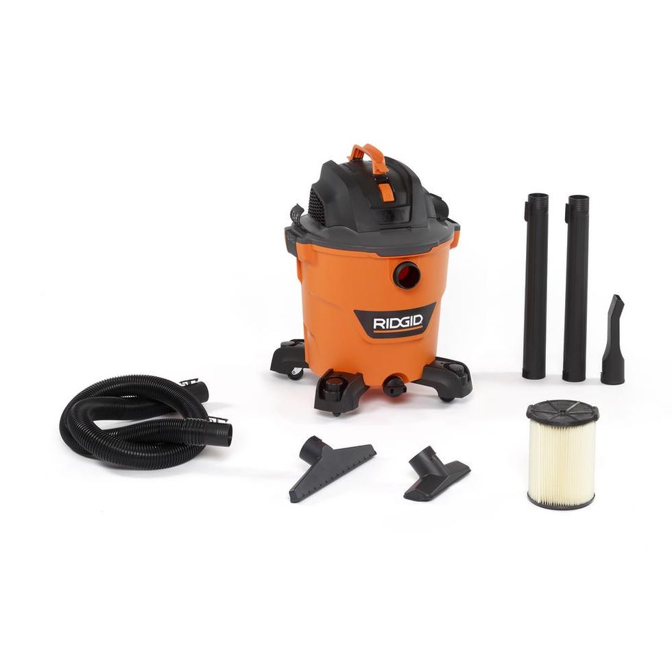 Ridgid 2-1/2 in. DIY Shop VAC Attachment Kit with 7 VAC Parts for Wet/Dry Shop Vacuums