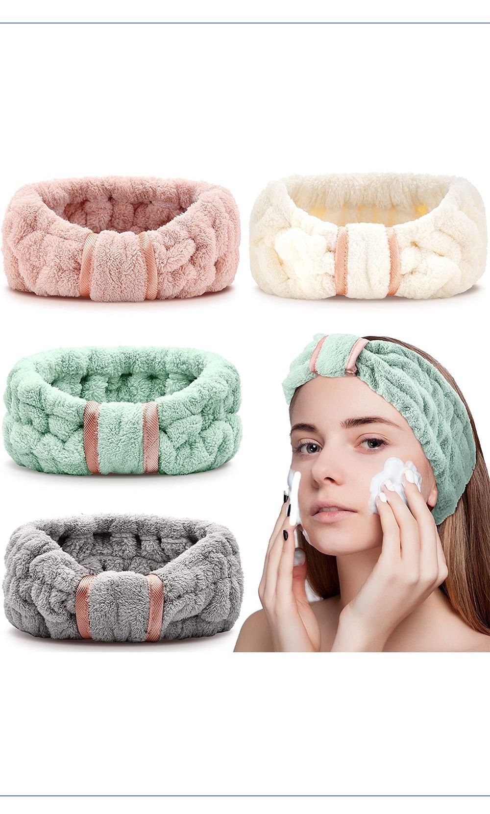 New Soft Coral Fleece Hairbands Women Facial Makeup Head Band SPA Hair Band  Turban Bow Headband for Women - China Microfiber Towel and Microfiber Cloth  price | Made-in-China.com