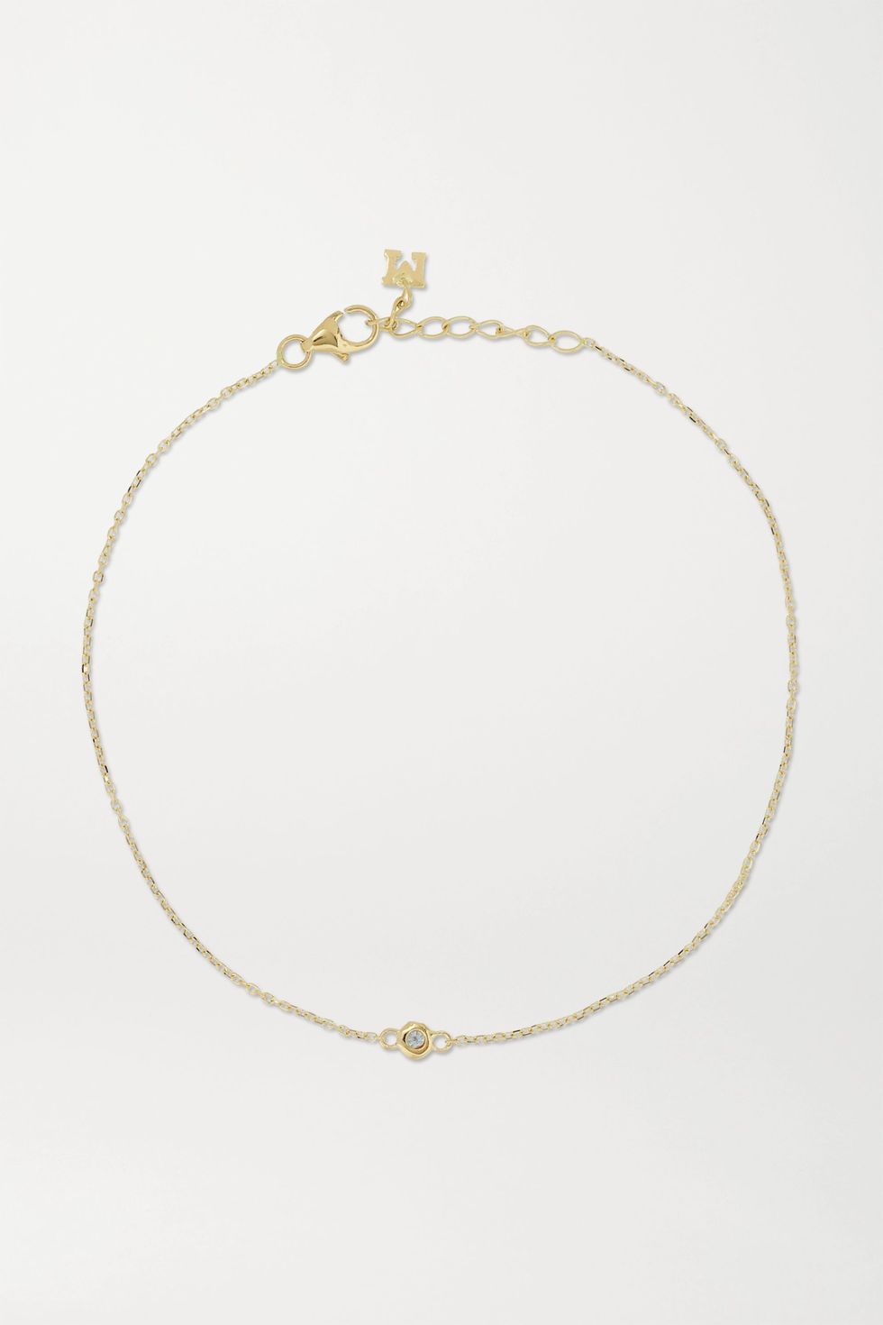 14-karat Gold Diamond Bracelet
