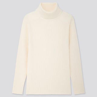 Ribbed Turtleneck Long-Sleeve Sweater Ribbed Turtleneck Long-Sleeve Sweater