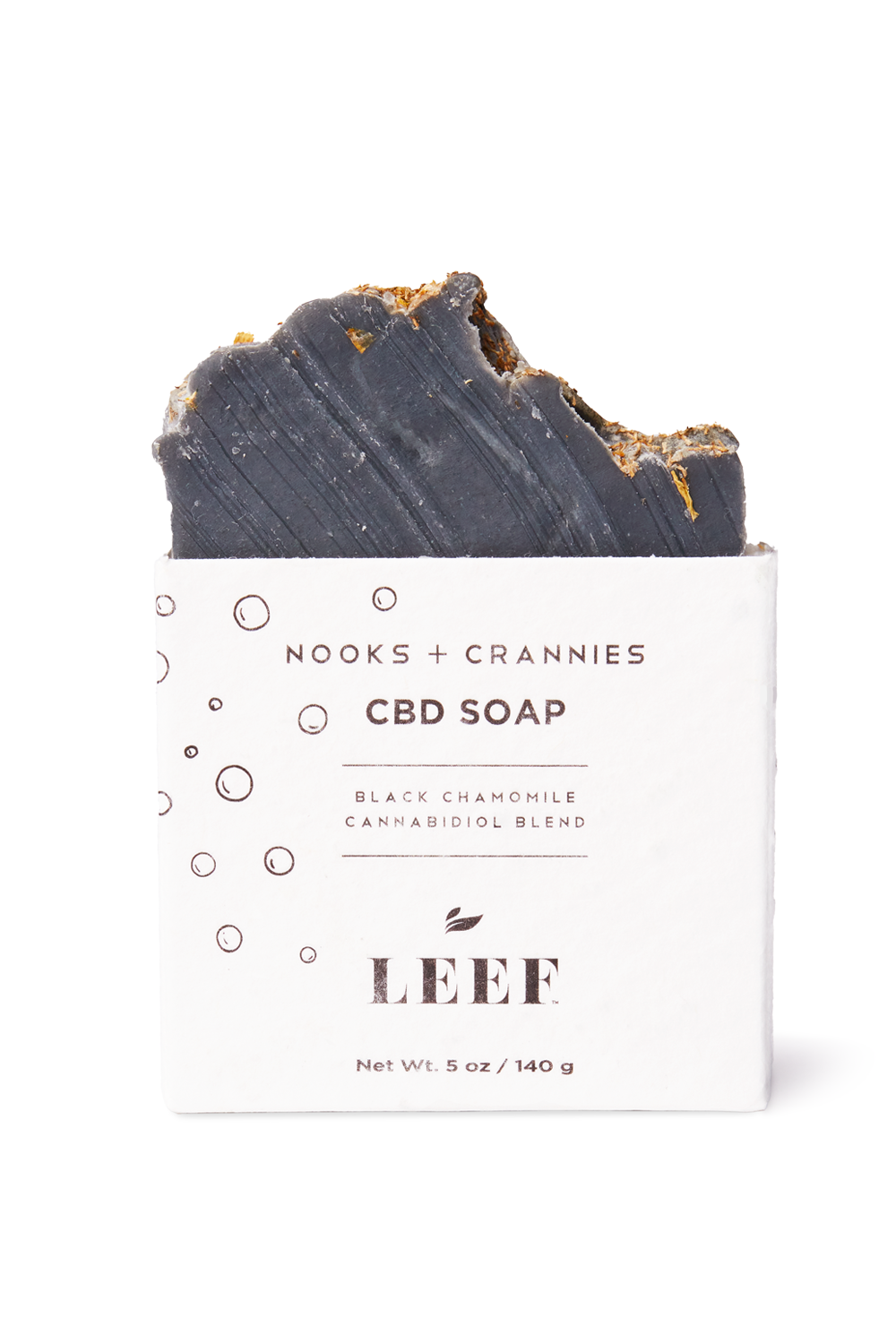 Leef Organics Nooks + Crannies CBD Soap