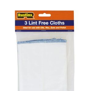 Rustins Lint Free Cloths - 3 pack