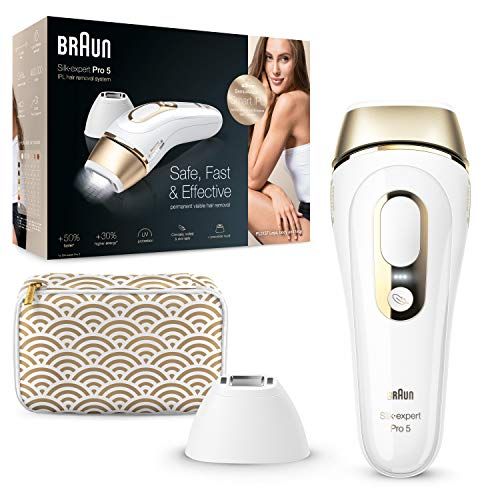 The Braun IPL Silk Expert device is better-than-half-price on  right  now