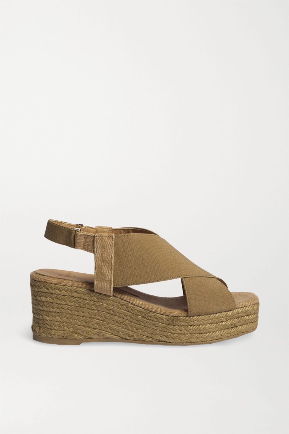 Castañer + NET SUSTAIN Quilu 70 canvas wedge espadrilles