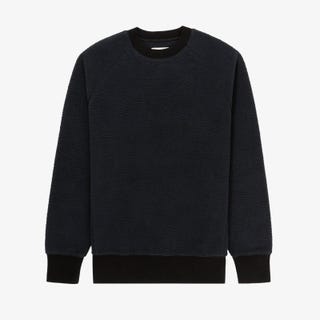 Deep Pile Crewneck Sweatshirt
