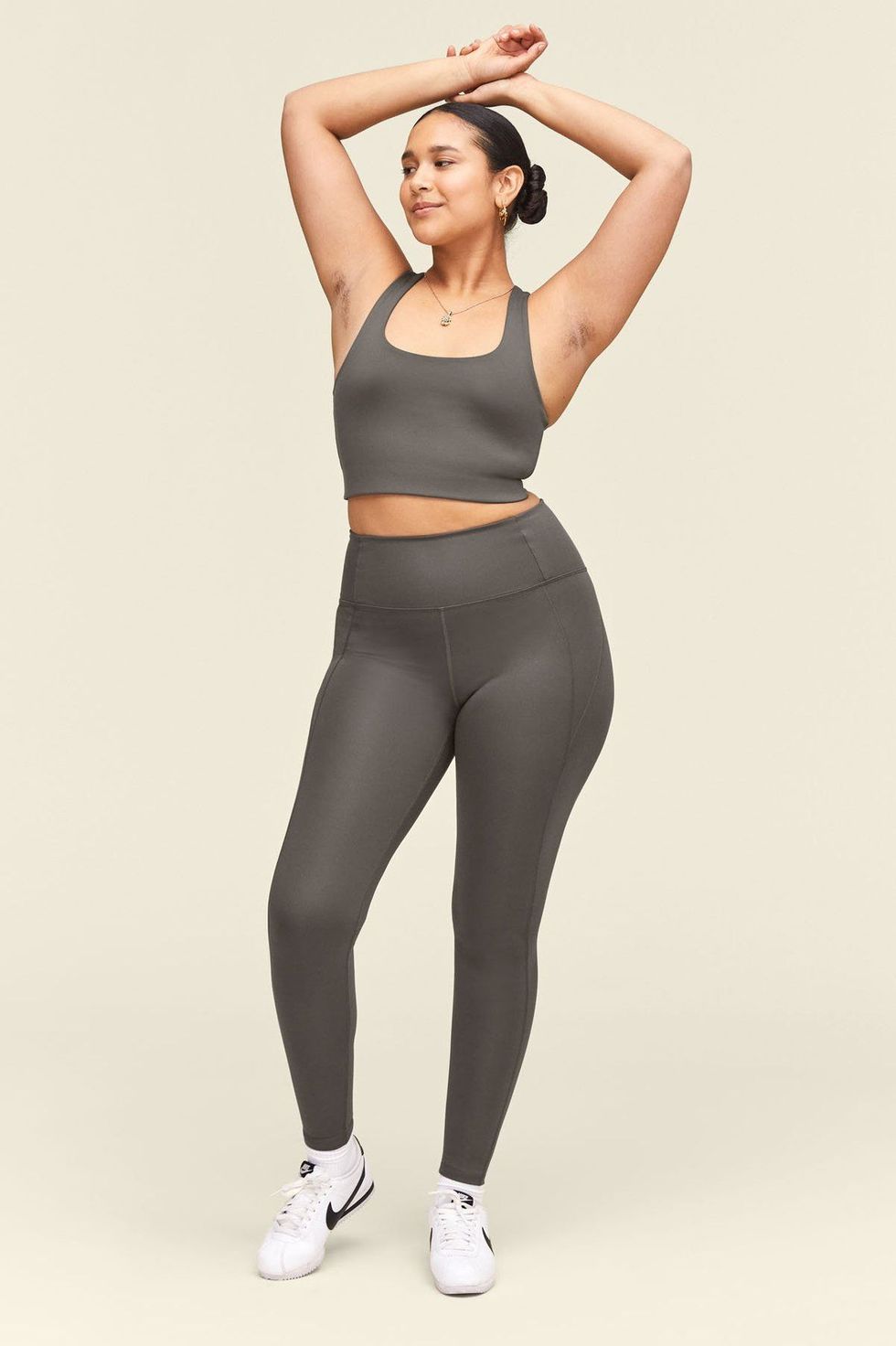 Buy Girlfriend Collective High Rise 7/8 Float Leggings from Next USA