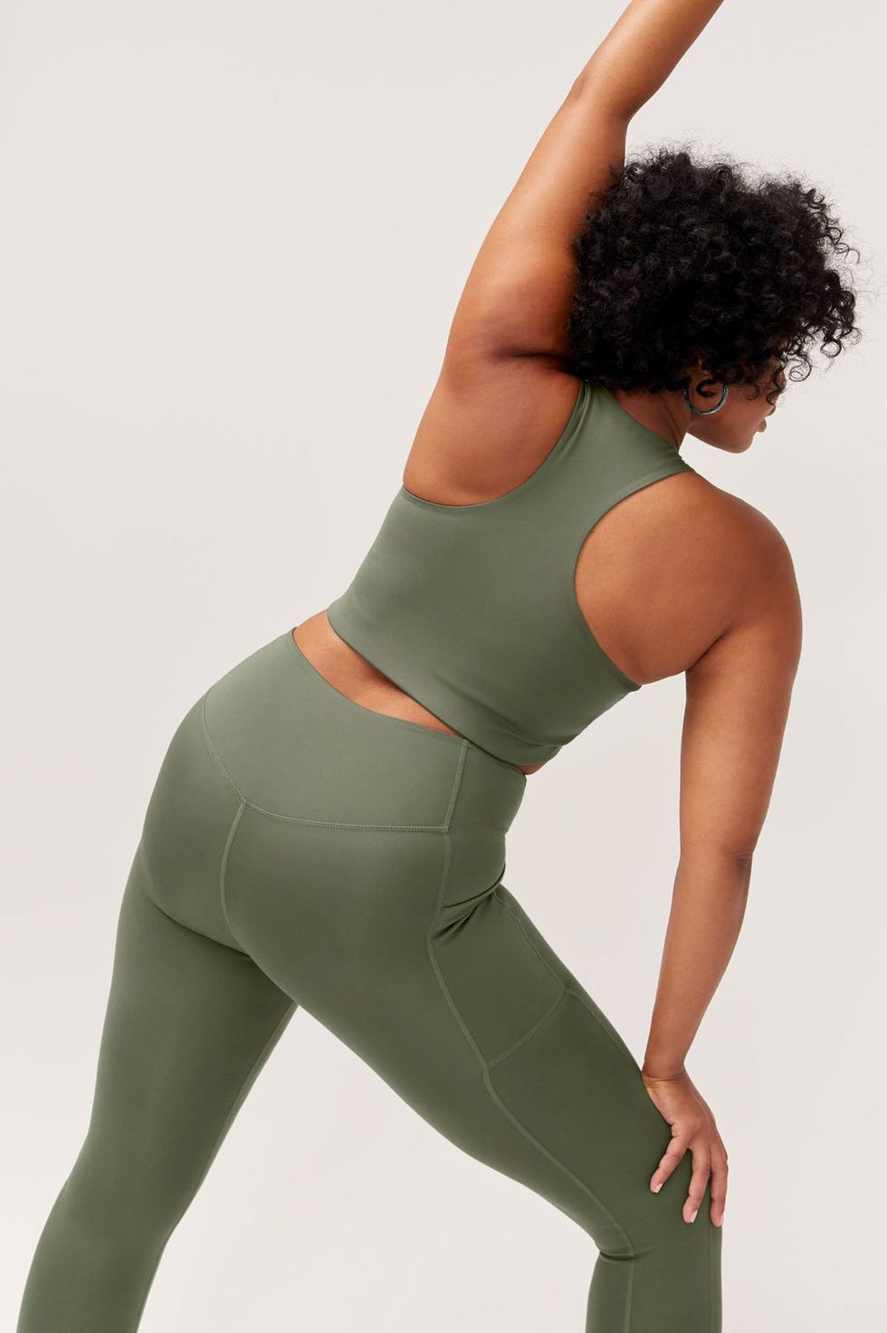 Blanqi Active Maternity Pocket Leggings - Olive Green – Mums and Bumps