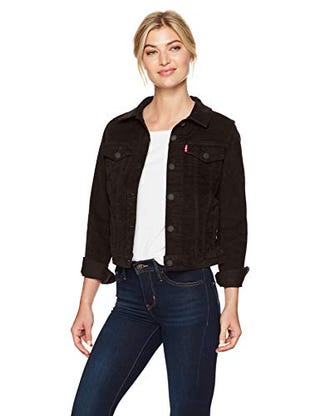 Women's Original Trucker Jacket, Black and Black