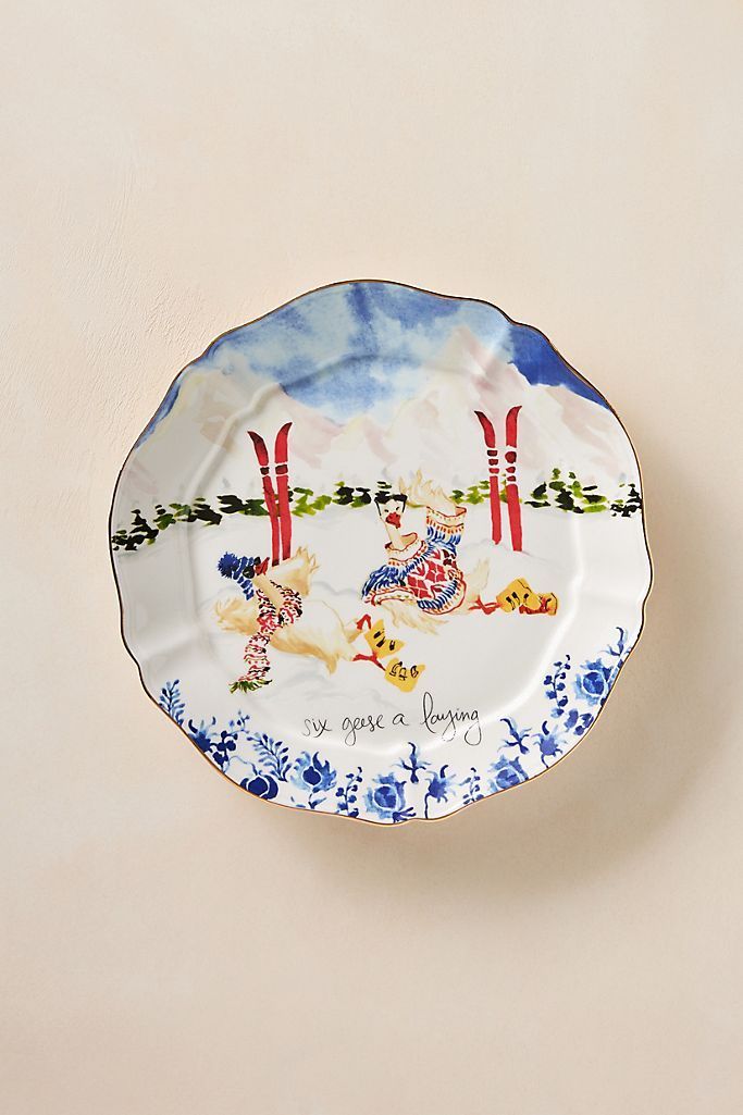 xmas plates and bowls