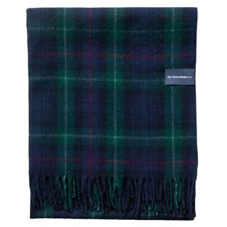 Recycled Wool Blanket In Mackenzie Tartan
