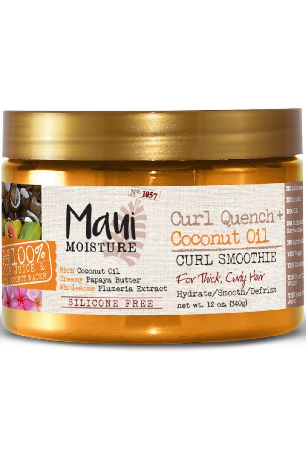 Coconut oil store hair products