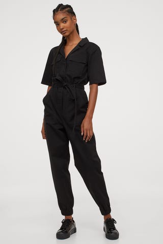 Cotton twill boiler suit