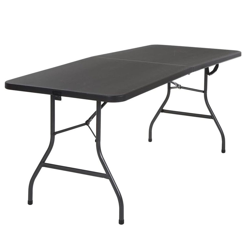 Cosco Deluxe 6-Foot Fold-in-Half Folding Table