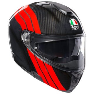 AGV Sportmodular Carbon Stripes Helmet AGV Sportmodular Carbon Stripes Helmet