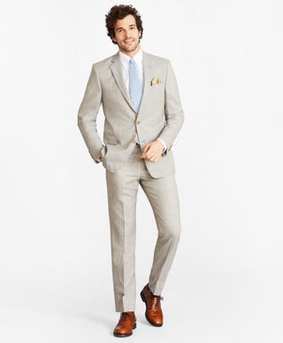 Brooks Brothers Regent Fit Stripe 1818 Suit Brooks Brothers Regent Fit Stripe 1818 Suit