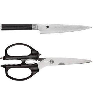 Shun 6-Inch Chef's Knife and Shears Shun 6-Inch Chef's Knife and Shears
