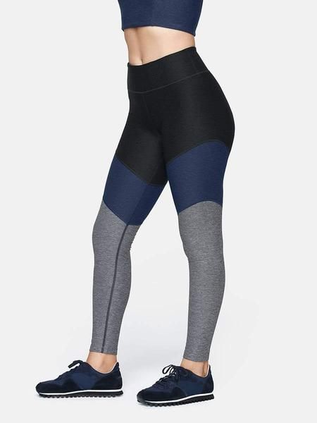 Outdoor voices blue outlet leggings