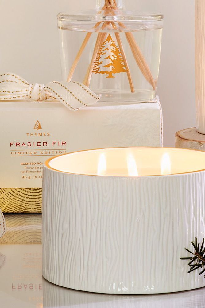 Thymes - Frasier Fir Pine Needle 3 Wick Candle at