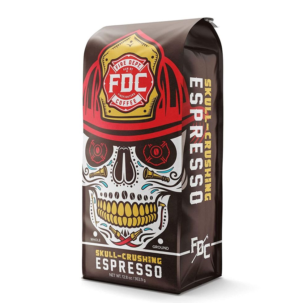 Skull Crushing Espresso High-Caffeine Coffee