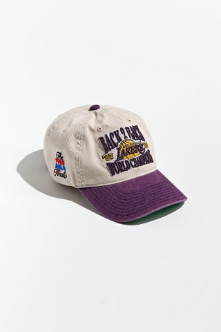 Exclusive LA Lakers Back To Back Champs Baseball Hat Exclusive LA Lakers Back To Back Champs Baseball Hat