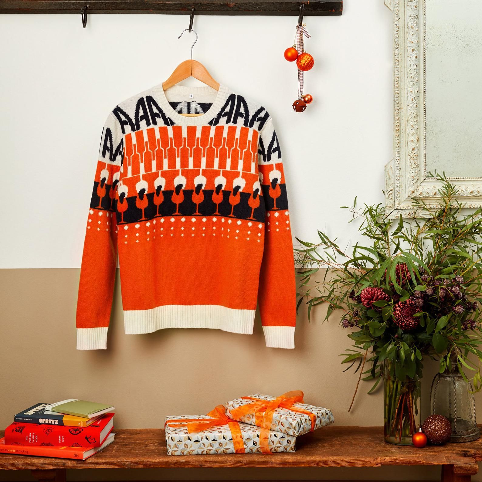 merino christmas jumper