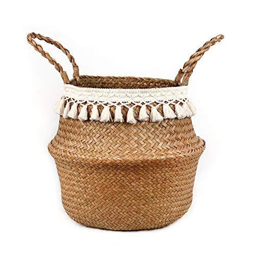 Cesta con flecos