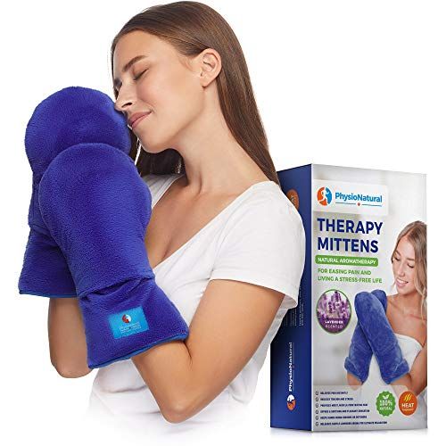Microwavable Therapy Mittens with Flaxseed–Moist Heat Therapy