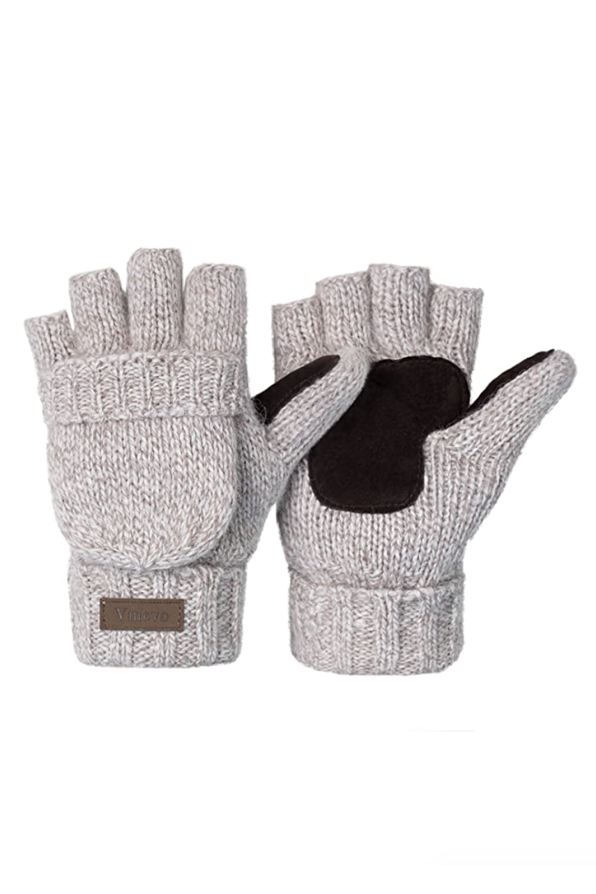 fingerless winter work gloves