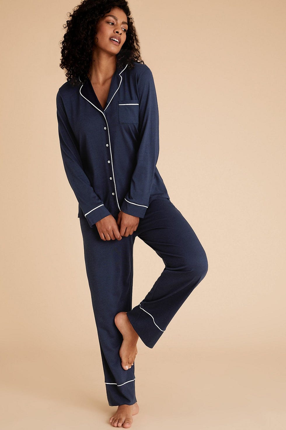 Cotton Modal Pyjama Set, £30