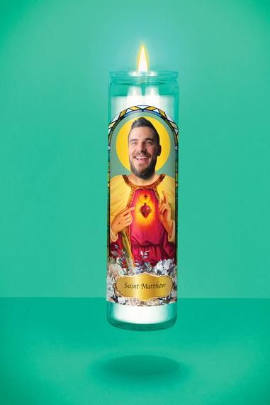 Saint Selfie: Custom Prayer Candle