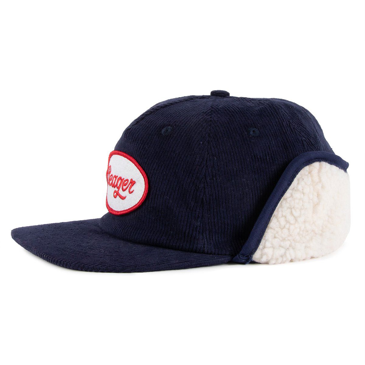 insulated ball cap with ear flaps