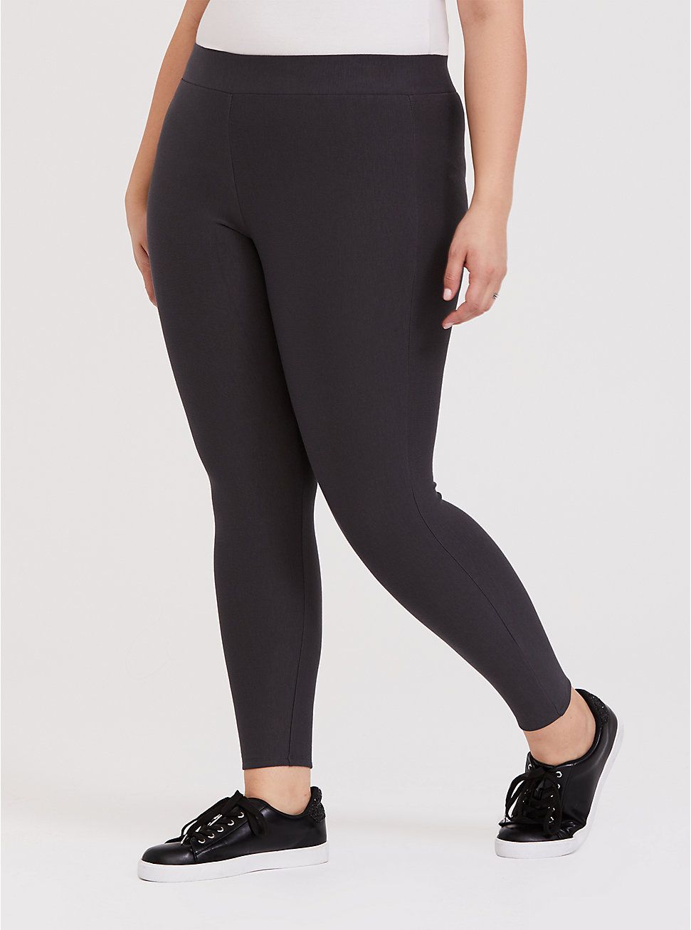 Womens Leggings Plus Size Cotton Full Length Thick Soft Touch UK 8-28 