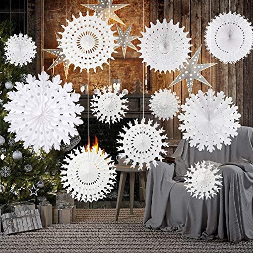 Paper Snowflake Decorations