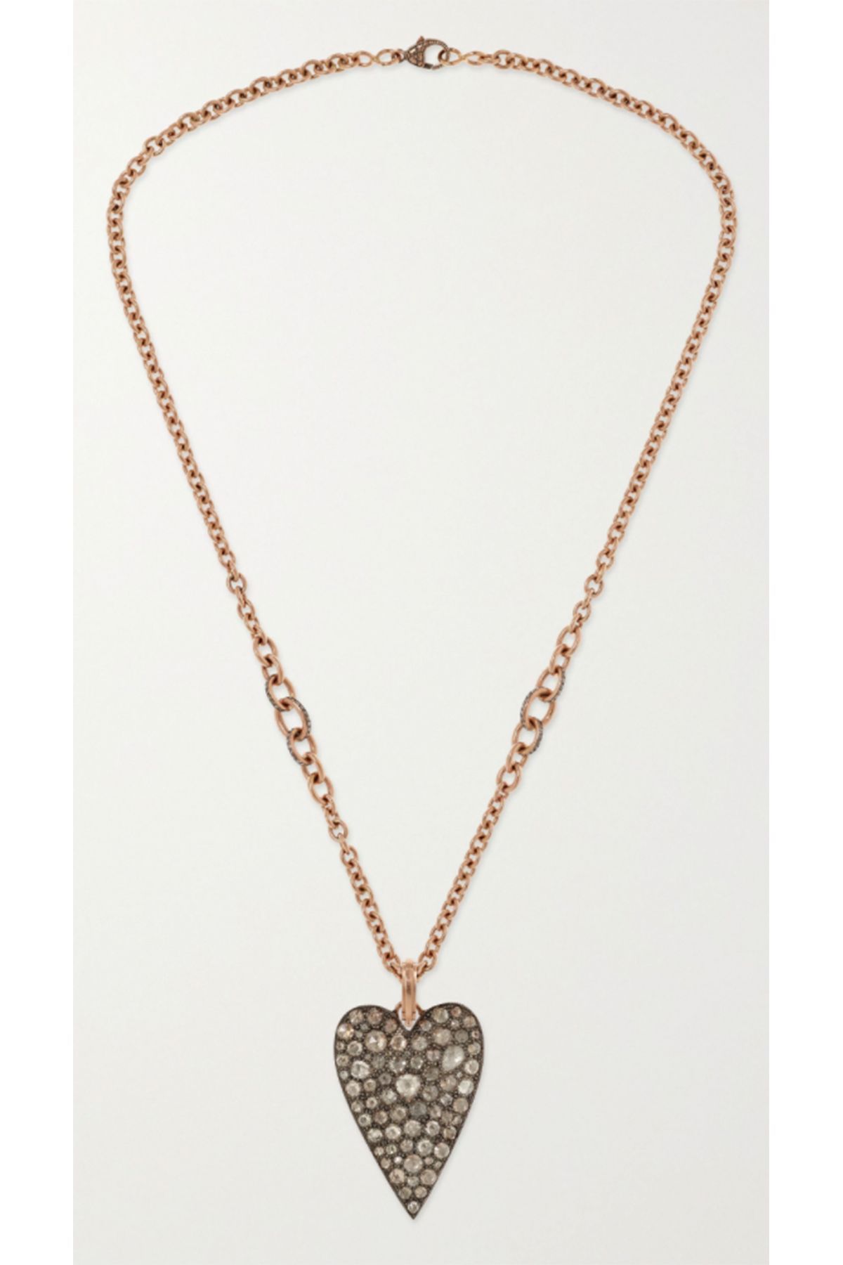 Bergort Fashion Jewelry Long Heart Pendant Necklace Chain Women Love Necklaces & Pendants Collares