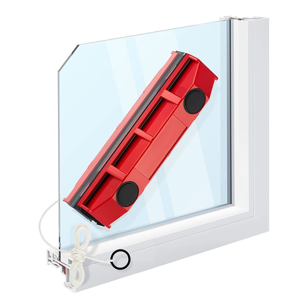 Indoor and Outdoor Glass Pane Cleaning Adjustable Magnet Force The Glider D-2 AFC Single or Double Glazed Window 0.08-0.7 Tyroler Bright Tools Magnetic Window Cleaner 