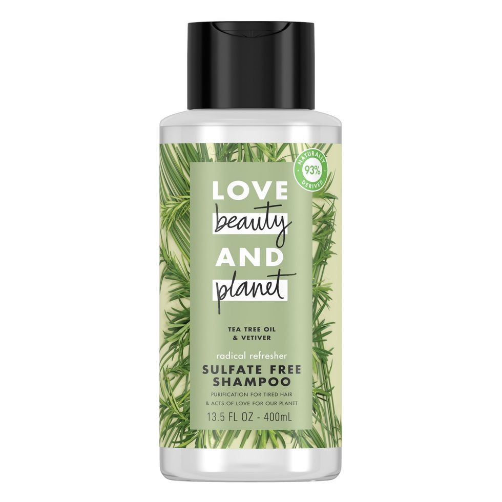 Love Beauty and Planet Radical Refresher Tea Tree Oil and Vetiver Shampoo
