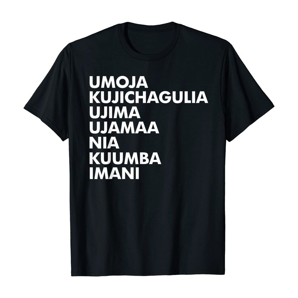 Kwanzaa Seven Principles T-Shirt