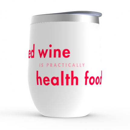 Uncorked by Cosmo Wine Tumblers: Red Wine is Technically Health Food
