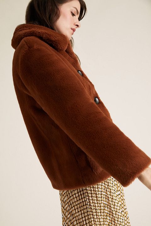 25 Best Faux Fur Coats 2020 Fashion, Brown Faux Fur Coat Cropped