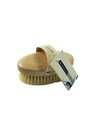 Professional Dry Skin Body Brush With Cactus Bristles - Hard Strength