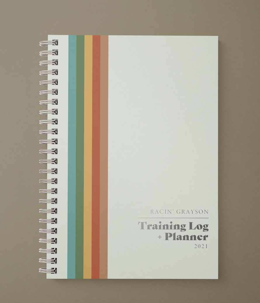 Racin’ Grayson 2021 Training Log + Planner
