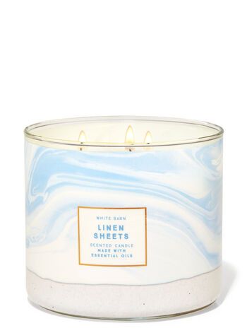 Linen Sheets 3-Wick Candle