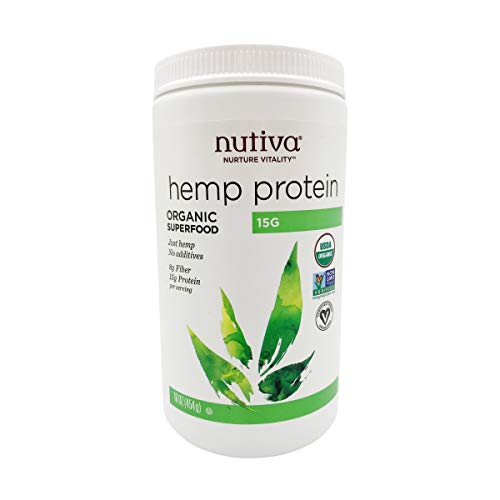 Organic Cold-Pressed Hemp Seed Protein Powder