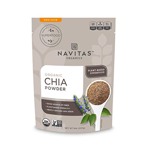Organics Chia Seed Powder