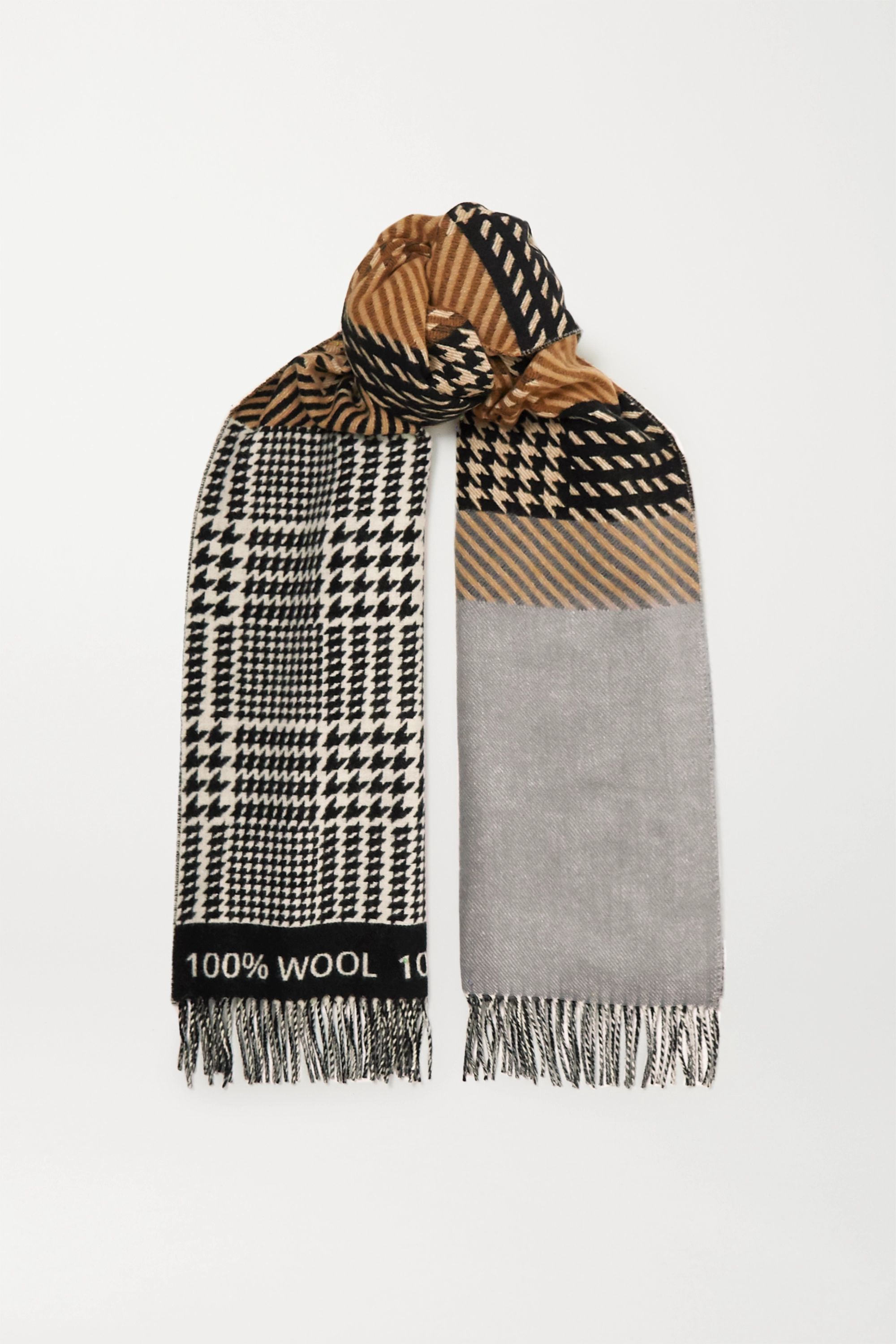 Murray wool-jacquard scarf