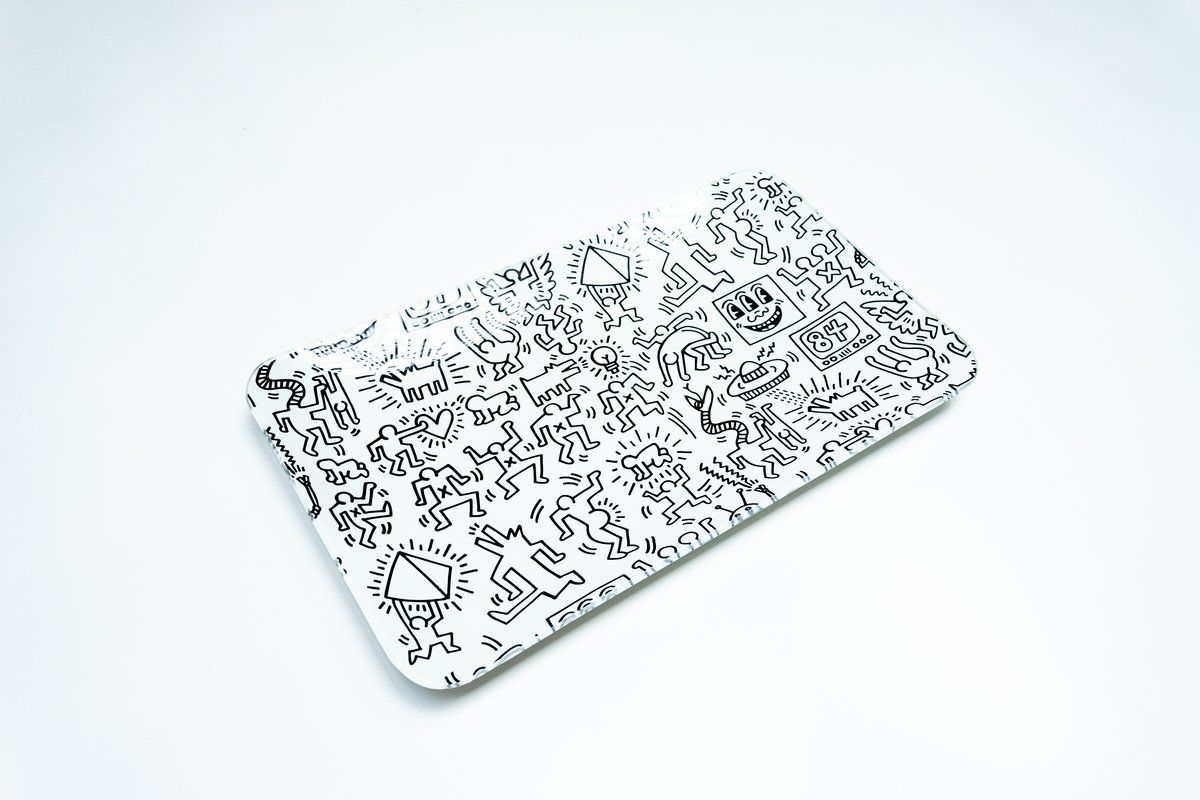 Keith Haring Glass Collection Tray