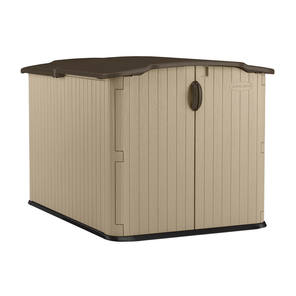 Suncast Glidetop Resin Storage Shed, 98 Cubic Feet