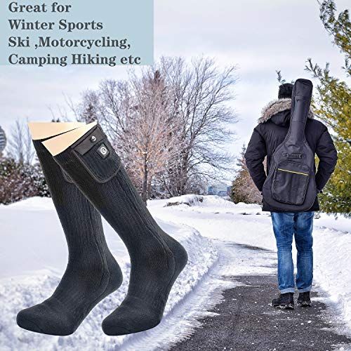 best heated socks for ski boots